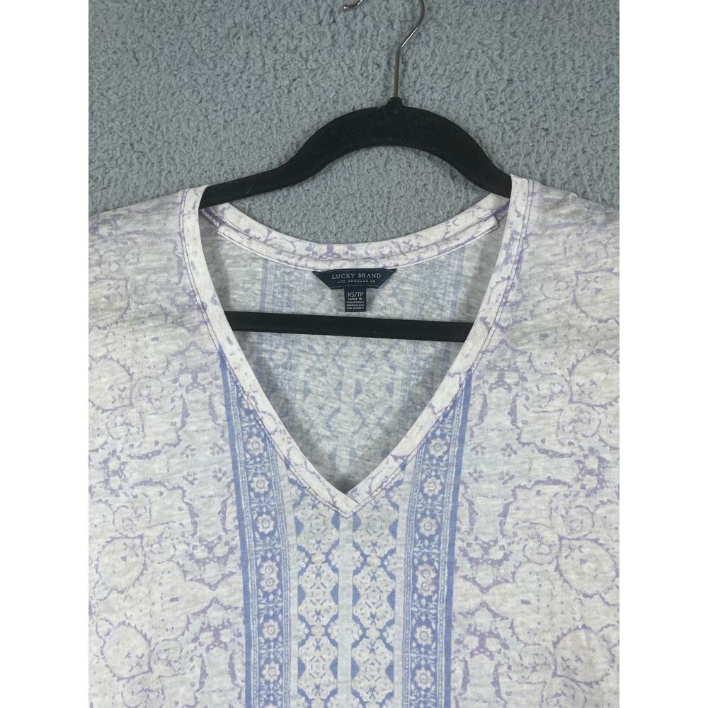 Lucky Brand Women's Size XS Short Sleeve Shirt - Picture 4 of 10